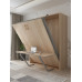 Multifunctional Invisible Wallbed Murphy Foldable Electric Desk Hardware Luxury Flip Bed