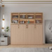 Multifunctional Invisible Wallbed Murphy Foldable Electric Desk Hardware Luxury Flip Bed