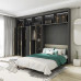 MultiFunctional Space Saving Murphy Bed Wall BedWardrobe Combo