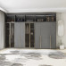MultiFunctional Space Saving Murphy Bed Wall BedWardrobe Combo