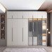 Customized Invisible Bed Folding Murphy Bed Bookcase Wardrobe Wall Bed Multifunctional Bed Combination Cabinet Flip Bed Customized Invisible Bed Folding Murphy Bed Bookcase Wardrobe Wall Bed Multifunctional Bed Combination Cabinet Flip Bed