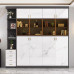 MultiFunction Foldable Murphy Bed Cabinet with Luxurious Light Roll Over Bed for Small Homes