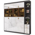 MultiFunction Foldable Murphy Bed Cabinet with Luxurious Light Roll Over Bed for Small Homes