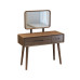 Modern minimalist walnut dressing table Modern minimalist walnut dressing table