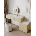 Light Luxury Solid Wood Paneled Dressing Table Bedroom Storage Cabinet Light Luxury Solid Wood Paneled Dressing Table Bedroom Storage Cabinet