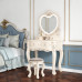 Modern Sleek Multifunctional Vanity for Small Bedroom
