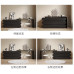Black Vanity Dresser Integrated Italian Styling Table Minimalist Bedroom Luxury Light Makeup Table Solid Wood Black Vanity Dresser Integrated Italian Styling Table Minimalist Bedroom Luxury Light Makeup Table Solid Wood