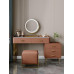Light Luxury Solid Wood Tech Clothstone Vanity Table Modern Space Saving Dresser Light Luxury Solid Wood Tech Clothstone Vanity Table Modern Space Saving Dresser
