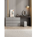 Italian Minimalist Vanity Chest Wardrobe Bedroom Modern Multifunctional High End Bedside Storage Vanity Desk Italian Minimalist Vanity Chest Wardrobe Bedroom Modern Multifunctional High End Bedside Storage Vanity Desk