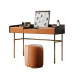 Modern Minimalistic Wooden Italian Makeup Vanity Luxurious Creamy Luxury Modern Minimalistic Wooden Italian Makeup Vanity Luxurious Creamy Luxury