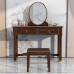 Modern Aesthetic Luxury Classic Master Bedroom Storage Vanity with Mirror Modern Aesthetic Luxury Classic Master Bedroom Storage Vanity with Mirror