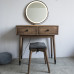 Scandinavian Walnut Wood Makeup Desk Scandinavian Walnut Wood Makeup Desk