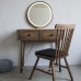 Scandinavian Walnut Wood Makeup Desk Scandinavian Walnut Wood Makeup Desk