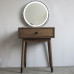 Scandinavian Walnut Wood Makeup Desk Scandinavian Walnut Wood Makeup Desk