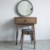 Scandinavian Walnut Wood Makeup Desk Scandinavian Walnut Wood Makeup Desk