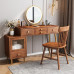 Light Luxury Nordic Walnut Bedroom Vanity Dresser Light Luxury Nordic Walnut Bedroom Vanity Dresser