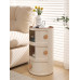 Creative Circular Bedside Cabinet Modern Minimalist Side Table Small Living Room Tea Table Storage Rack