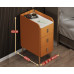 Small Wooden Minimalistic Luxury Mini Bedside Cabinet Extremely Narrow