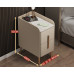 Small Wooden Minimalistic Luxury Mini Bedside Cabinet Extremely Narrow