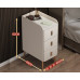 Small Wooden Minimalistic Luxury Mini Bedside Cabinet Extremely Narrow