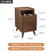 Modern Mini Slim Bedside Cabinet