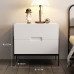 Modern Luxe Minimalist Cream Cabinet