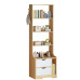 Bedside Cabinet Modern Minimalist Bedroom MultiFunction Bookshelf Storage Rack