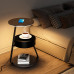 Smart Bedside Cabinet Lamp Minimalist Luxury Wireless Charging Small Tea Table Smart Bedside Cabinet Lamp Minimalist Luxury Wireless Charging Small Tea Table