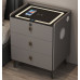 Intelligent Bedside Storage Cabinet Wireless Charging Multifunctional Fingerprint Lock