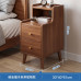Modern Small Bedroom Storage Cabinet