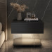 Bedside Suspended Cabinets Luxury Feel