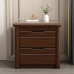 Wooden Bedside Storage Cabinet Modern Minimalist Ultra Narrow Luxury Bedroom Drawer