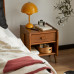 Allwood Vintage Minimalist Bedroom Storage Cabinet for Small Homes