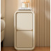 Creamy Modern Minimal Bedside Narrow Cabinet 20cm