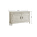 American Solid Wood Double Bed Carved Flower Retro White Master Bedroom Simple Villa Soft Contour Bedroom Furniture Set