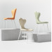 Modern Minimalist White Leather Dining Chairs Modern Minimalist White Leather Dining Chairs