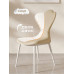 Modern Minimalist White Leather Dining Chairs Modern Minimalist White Leather Dining Chairs