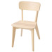 Nordic Solid Wood Dining Chairs Modern Minimalist Designer Restaurant White Waxwood Black Seat