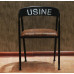 Iron Solid Wood Dining Chair Leisure Chair Coffee Chair Bar Chair