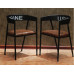 Iron Solid Wood Dining Chair Leisure Chair Coffee Chair Bar Chair