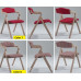Modern Retro Folding Dining Chair with Bent Arms Modern Retro Folding Dining Chair with Bent Arms
