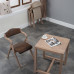 Modern Retro Folding Dining Chair with Bent Arms Modern Retro Folding Dining Chair with Bent Arms