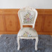 European-Style Dining Chair Solid Wood Back Chair