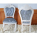 European-Style Dining Chair Solid Wood Back Chair