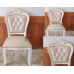 European-Style Dining Chair Solid Wood Back Chair