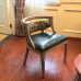 Village Continental Retro Leather Dining Chair Village Continental Retro Leather Dining Chair