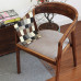 American Village Retro Old Solid Wood Chair Household Casual Cafe With Backrest Armrest Chair American Village Retro Old Solid Wood Chair Household Casual Cafe With Backrest Armrest Chair