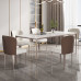 Italian Minimalist Rock Table Chair Set Italian Minimalist Rock Table Chair Set