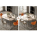 Scandinavian Modern Stylish Folding Dining Table for Small Homes Scandinavian Modern Stylish Folding Dining Table for Small Homes