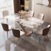 Light Pandora Granite Table Small Family Luxury Modern Minimalistic Rectangular Dining Table Light Pandora Granite Table Small Family Luxury Modern Minimalistic Rectangular Dining Table